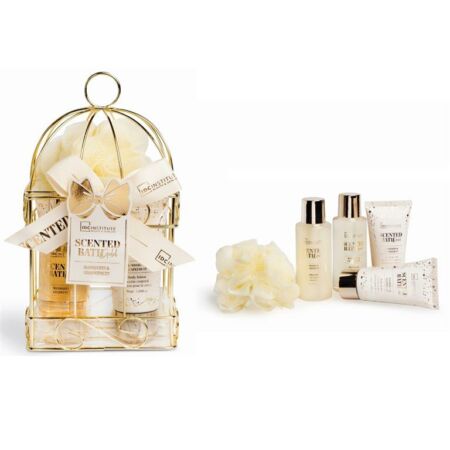 IDC SCENTED BATH GOLD CAGE GIFT SET 