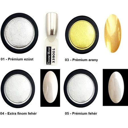 Chrome mirror pigment porok I.